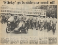 19810703 RSM TOMMY YOUNG LEAVES IRISH GUARDS CN